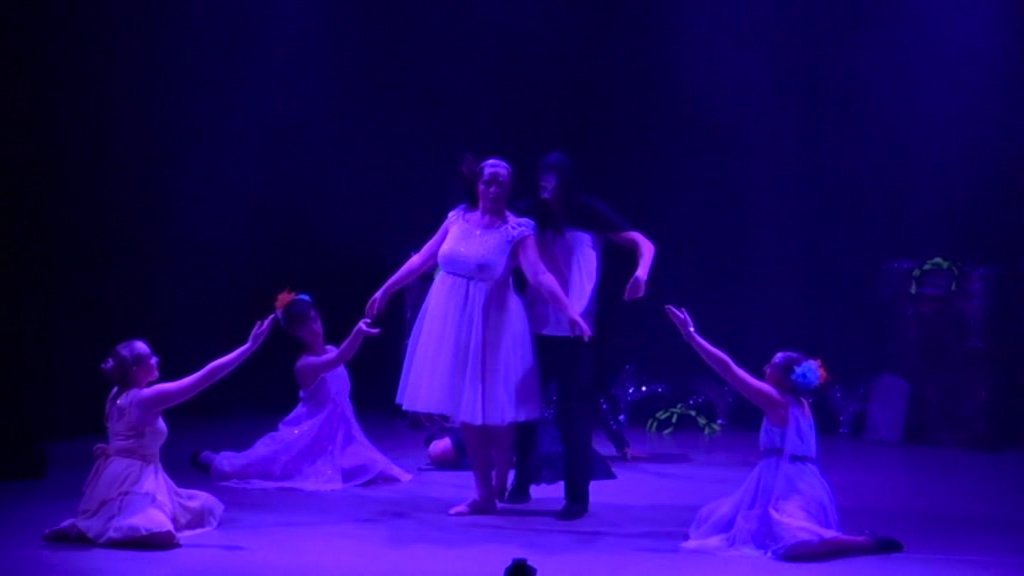 Phantom of the Opera contemporary dance show routine.