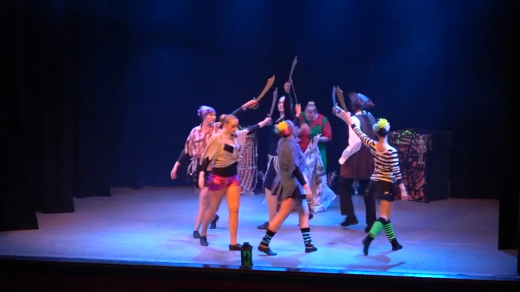 Pirates Ahoy character dance show routine.