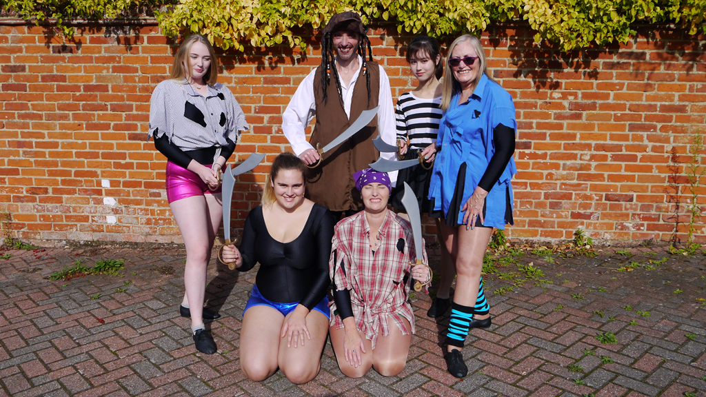 Pirates Ahoy photo shoot.